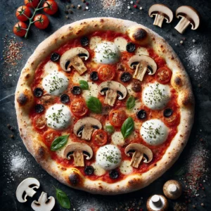 Tous nos produits - Plats Italiens Italian-Fastfood 10 Pizza forestiere