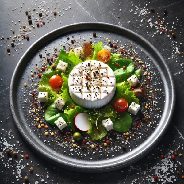 cuisine salade de chevre