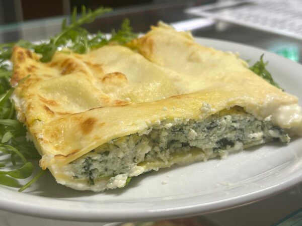 Cannelloni fait maison ricotta et épinards